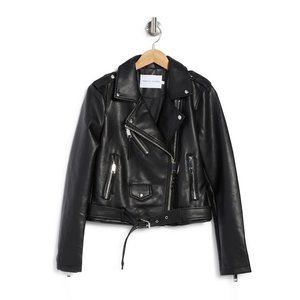 Rebecca Minkoff | Faux Leather Moto Jacket | NWT